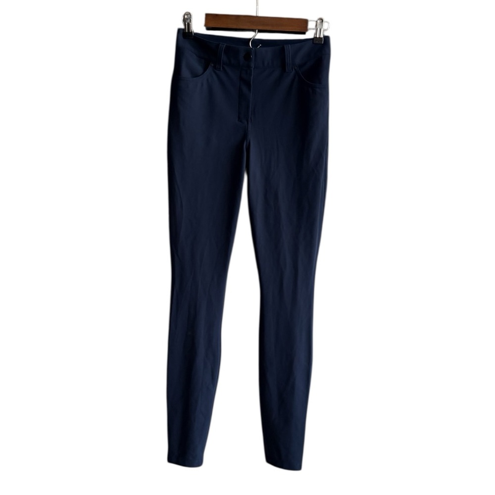 lululemon athletica Navy Slim Tech Trousers - Picture 6 of 16